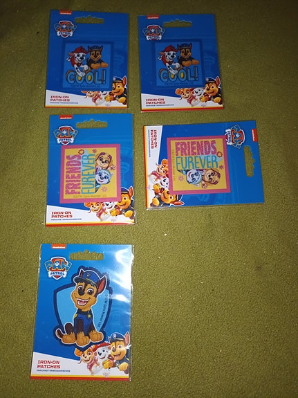 Silityskuvat Ryhmä Hau, Paw Patrol, 5 kpl