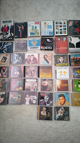 CD. DVD live. Haloo Helsinki haloo box ym