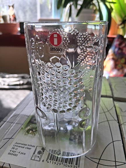 Iittala Flora juomalasit kirkas
