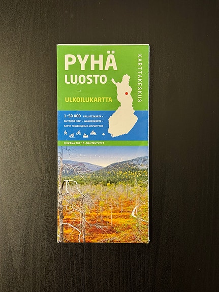 Pyhä–Luosto-ulkoilukartta (2014)