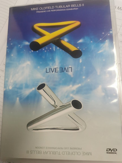 Mike Oldfield Tubular Bells II & III Live DVD