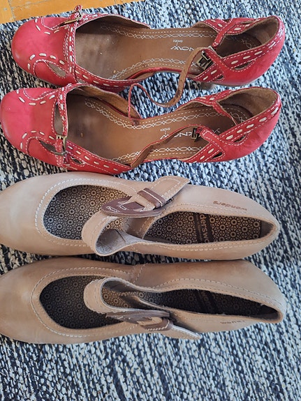 Kesäjuhliin vintage kengät