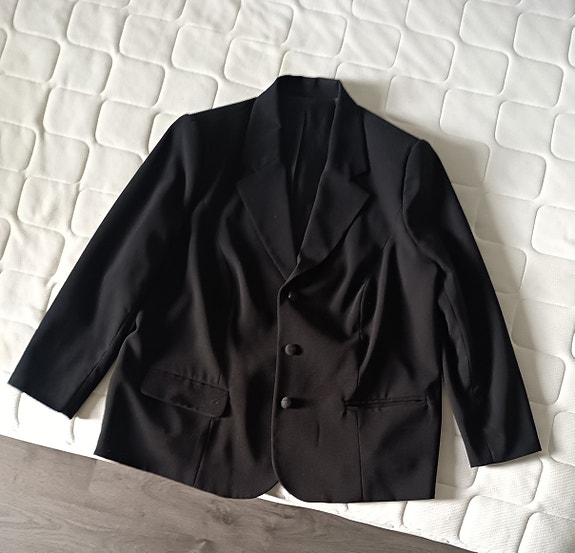 H&M naisten bleiseri ja toppi koko 46 musta