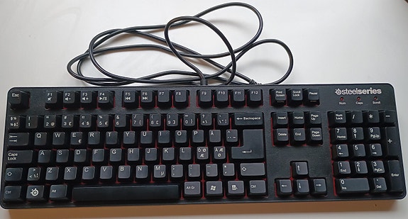Steelseries mekaaninen näppäimistö