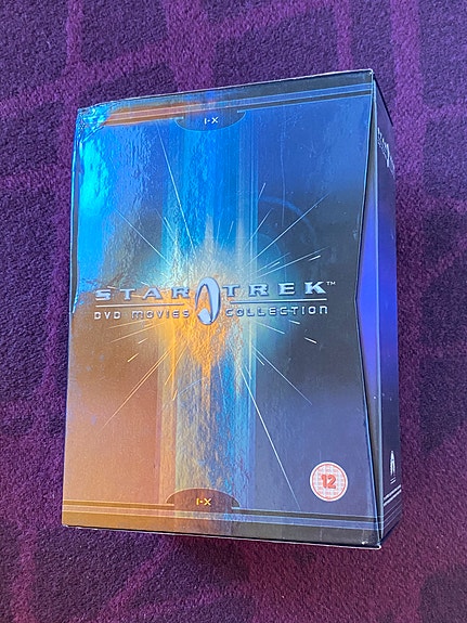 Star Trek 1-10 Movies Collection DVD-Boksi Suomitekstitys