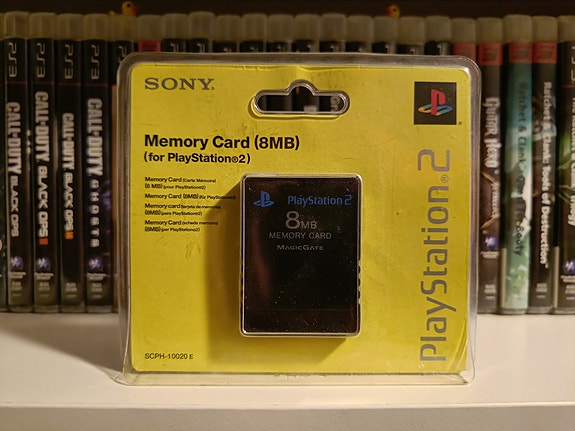 Sony PlayStation 2 Muistikortti 8MB ORIGINAL UUSI