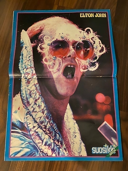 Elton John juliste ja keräilykuva