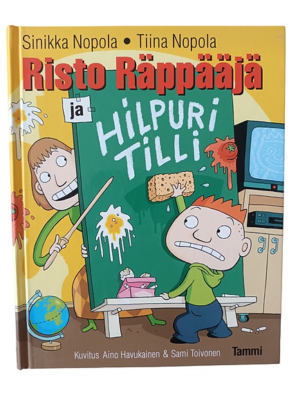 Risto Räppääjä ja Hilpuri Tilli - lastenkirja