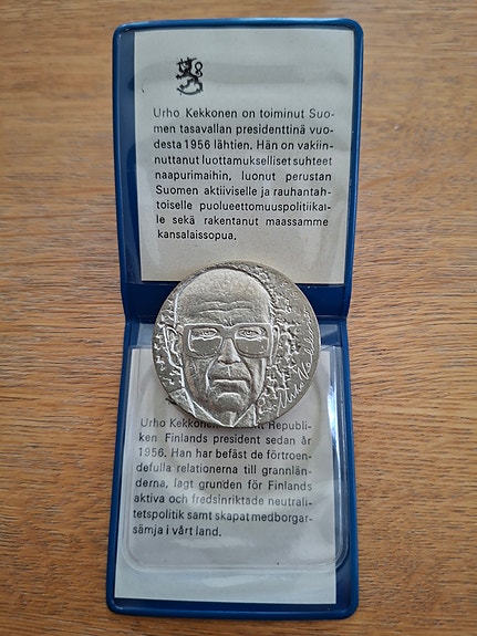 Juhlaraha, Urho Kekkonen. 10 markkaa