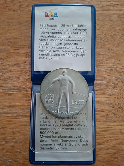 Juhlaraha, MM 1978, Lahti