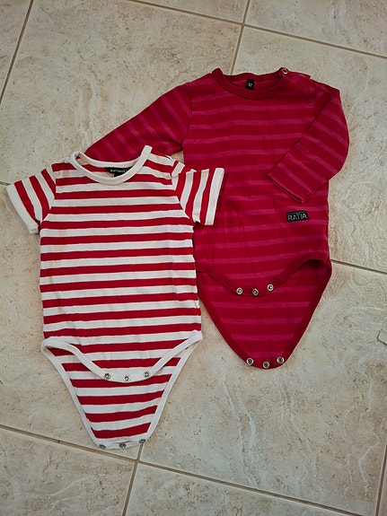 Marimekko ja Ratia bodyt 62