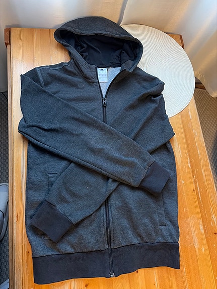 Adidas huppari college XS harmaa
