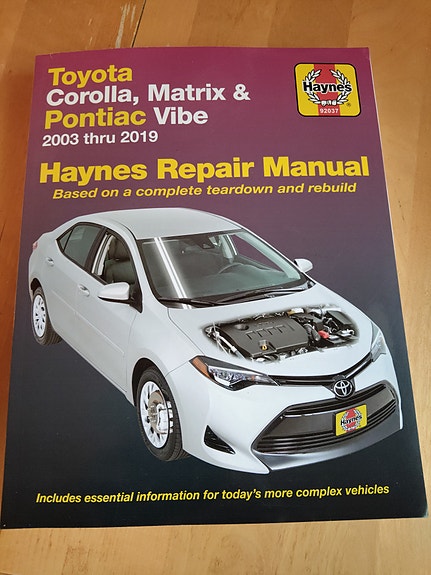 Toyota Corolla korjausopas