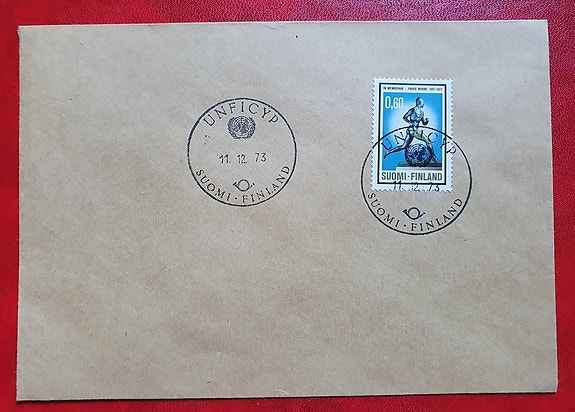 UNFICYP (United Nations Peacekeeping Force in Cyprus) kuori vuosi 1973
