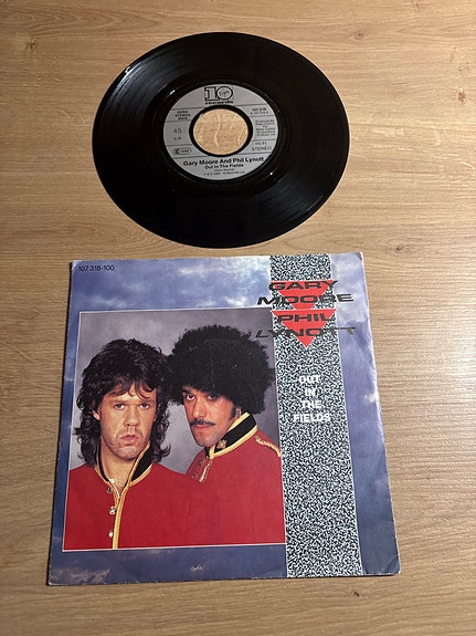 Gary Moore 7” vinyylisinglet (3 kpl)