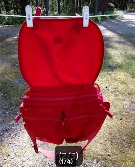 MARIMEKKO iso vintage olkalaukku. Nylon  Käytetty siistikuntoinen