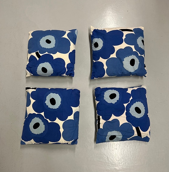 Marimekko unikko tyynyt 4 kpl