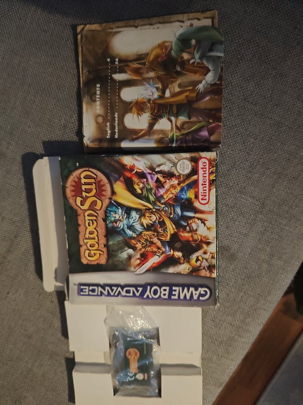 Golden Sun Nintendo Gameboy advance