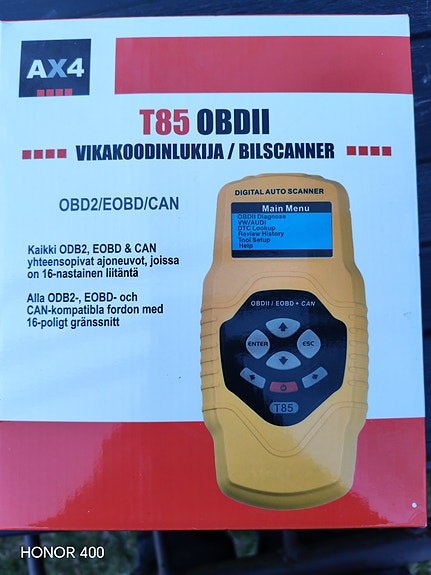 Vag konsernin autoihin vikakoodinlukija
