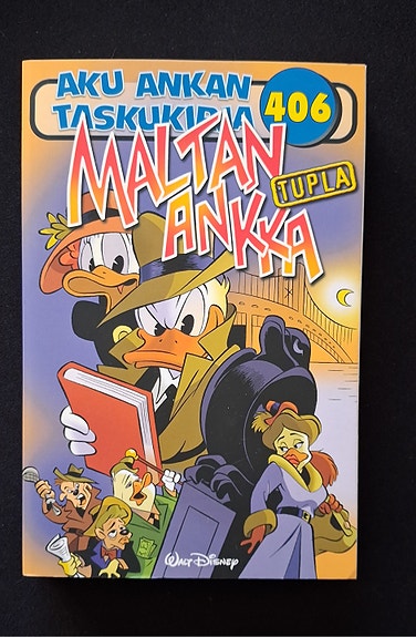 Aku Ankan taskukirja 406 Maltan ankka (tupla)