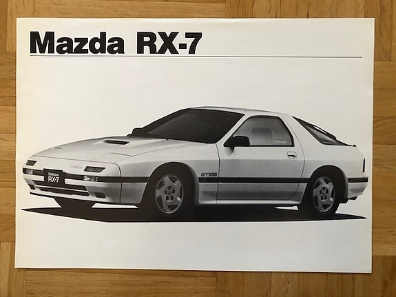 Esite Mazda RX-7 GTI tekniset tiedot - Mazda RX7