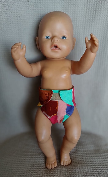 Baby Bornille vaippa / 6