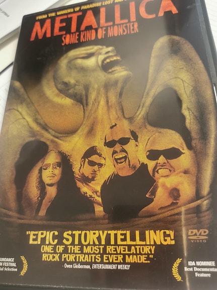 Metallica Some Kind of Monster DVD