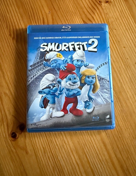 Smurffit 2 Blu-ray elokuva