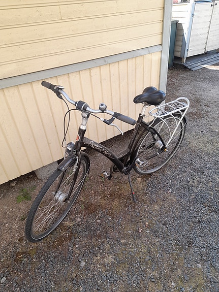Tunturi Elle naisten kaupunkipyörä 28"ruskea