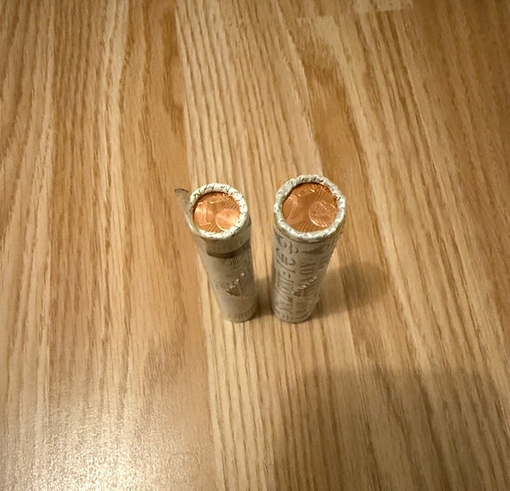 Suomi 1 ja 2 sentin kolikkopötköt