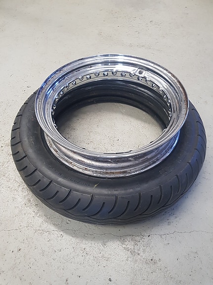 Yamaha xs 650 takapinnavanne 16"