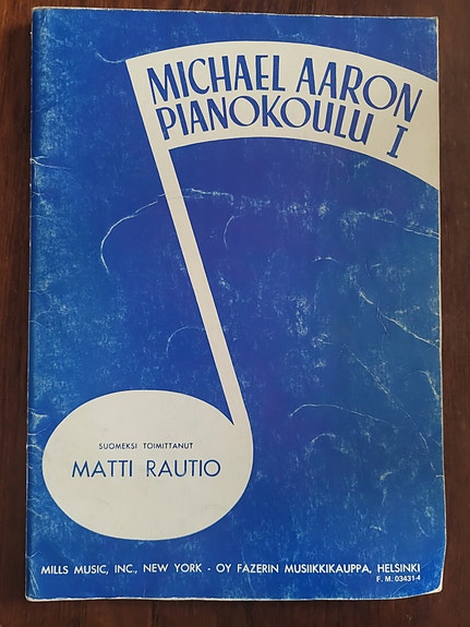 Michael Aaron - Pianokoulu I