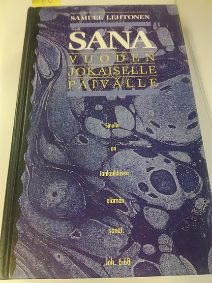 Sana vuoden jokaiselle päivälle - kirja