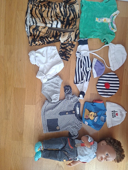 Baby born nukke vaatteineen