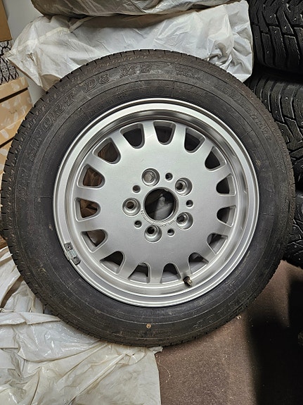 BMW E36 15" aluvanteet 5 kpl