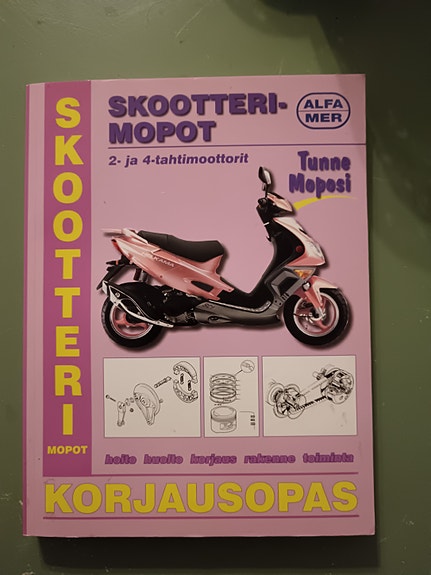 Skootteri-mopot Korjausopas