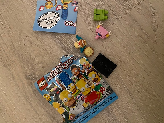 Lego Simpsons Krusty the Clown Minifigure