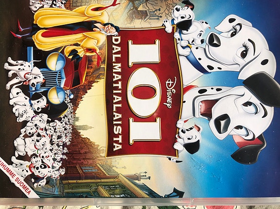Disney 101 dalmatialaista DVD-elokuva