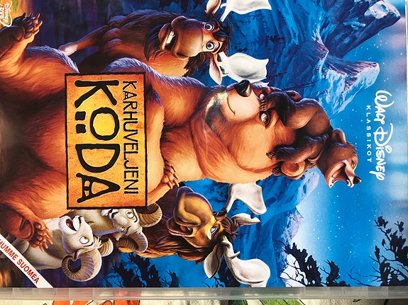 Disney Karhuveljeni Koda DVD