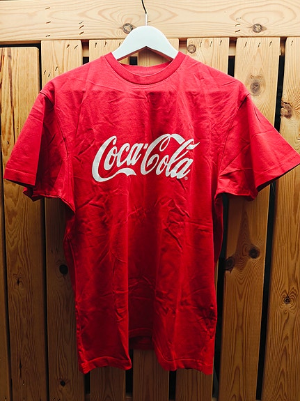 Coca-Cola Vailent t-paita S punainen