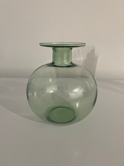 Iittala Arabia X Vuokko vaaleanvihreä maljakko