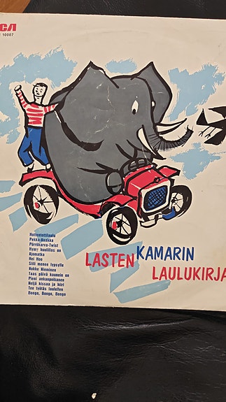 Lastenkamarin laulukirja -vinyyli-LP 1970-luku