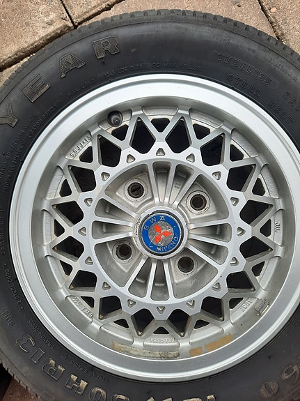Mitsubishi 13" alumiinivanteet