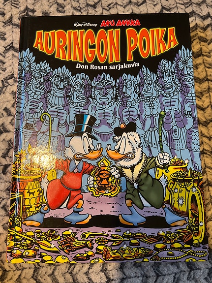 Don Rosa Auringon poika -sarjakuva-albumi