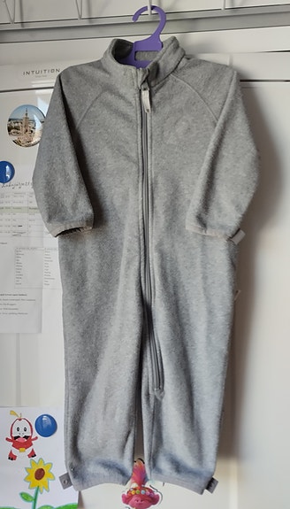 80 Reima fleecehaalari harmaa unisex