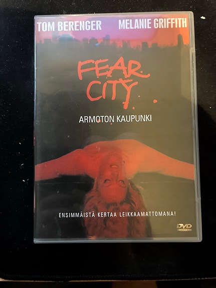 Tom Berenger, Melanie Griffith: "Fear City – Armoton kaupunki", DVD