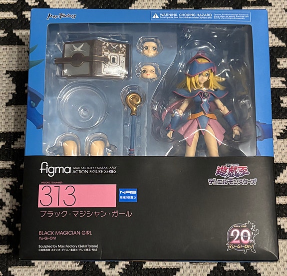 Figma Dark Magician Girl 313 - Yu-Gi-Oh! Anime Action Figure