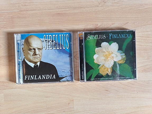 Sibelius Finlandia CD-levyt 2 kpl