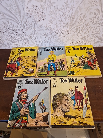 Tex Willer 1973 1,5-6,9,10,12