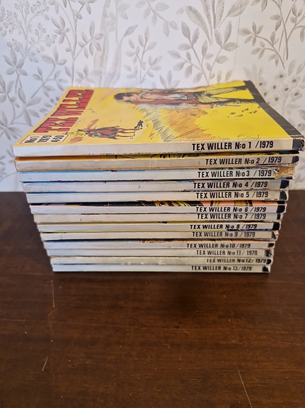 Tex Willer 1979 vuosikerta 1-13